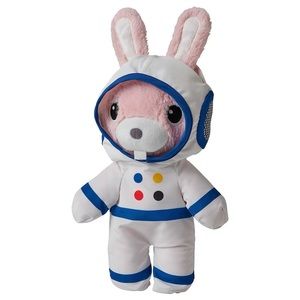 🐰🚀 Space Bunny Rabbit Astronaut Suit Stuffy Toy Stuffed Animal NEW